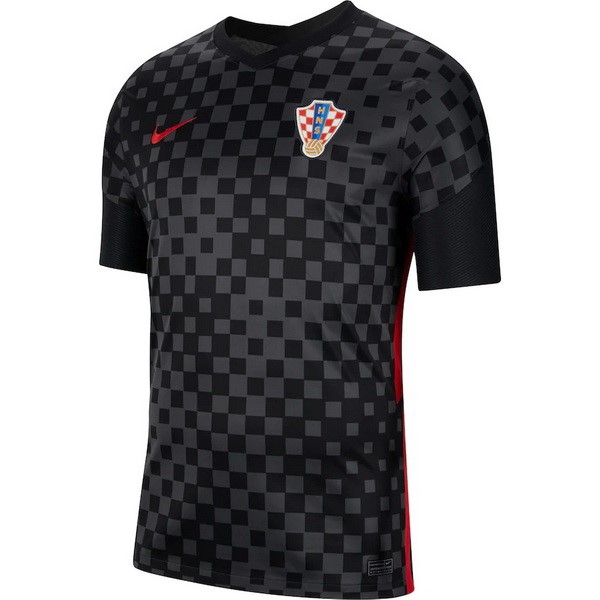 Thailand Trikot Croatia Auswarts 2020 Schwarz Fussballtrikots Günstig